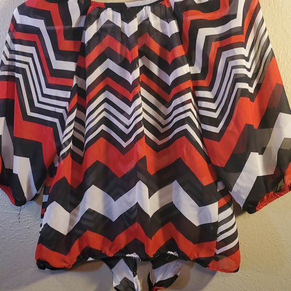 By by girl chiffon Blouse - Picture 4 of 6